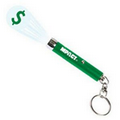 Light Up Keychain - Logo Projector - Green